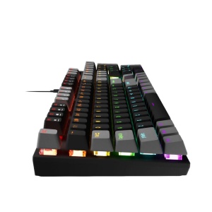 Kit gaming Gamdias Hermes E6 Elite negru iluminare Rainbow - Img 3