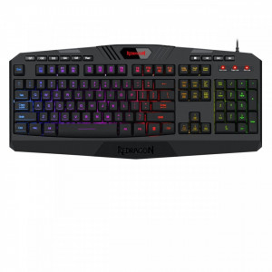 Kit Gaming Redragon S101-BA, Tastatura Harpe PRO RGB, Mouse Centrophorus, Casti Garuda, Mouse pad Archelon M - Img 5