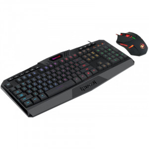 Kit Gaming Redragon S101 Combo, Tastatura Iluminata RGB, Mouse Optic 7200dpi - Img 4