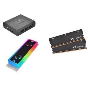 Memorie DDR4 Thermaltake WaterRam RGB 16GB (2x8GB) 3200 iluminare RGB - Img 3