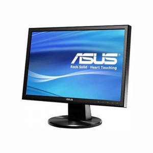Monitor LCD 19" Asus VW193D-B, Grad A, 1440x900, 5 ms, VGA, Cabluri incluse - Img 1