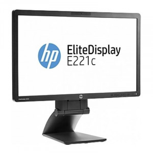 Monitor LED 21.5" HP EliteDisplay E221C, Grad A, 1920x1080, 7ms, VGA, DVI, CAMERA WEB, Cabluri Incluse - Img 3