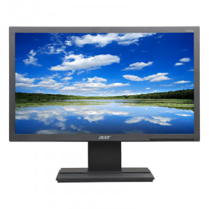 Monitor LED Acer 19" Widescreen V196HQL, Grad A, 1366 x 768, 5ms, VGA, Cabluri incluse - Img 1