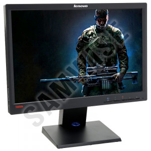 Monitor LED Lenovo 19" LT1952PWD, 5ms, 1440 x 900, DVI, VGA, DP Cabluri incluse - Img 1