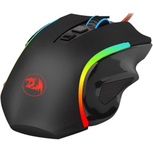 Mouse Gaming Redragon Griffin Black, 7200 dpi, Optic, 8 butoane, Iluminare LED RGB - Open BOX - Img 5