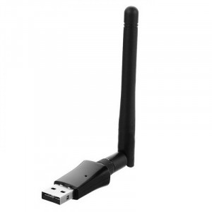 Placa retea Wireless USB 2.0 2DB cu antena, 2.4GHz, 150Mbps - Img 1