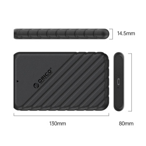Rack Orico 25PW1-C3 USB 3.2 2.5 inch negru - Img 2