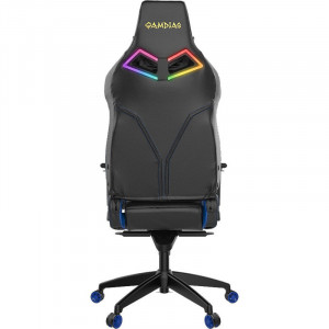 Scaun Gaming Gamdias Achilles M1 L Iluminare RGB negru-albastru, Refurbished - Img 5