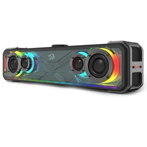 Soundbar Bluetooth Redragon Surge black iluminare RGB - Img 6