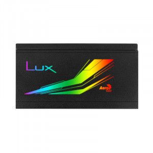 Sursa Aerocool 550W LUX RGB, 80+ Bronze, 4x SATA, 2x Molex, 1x 6+2 PCI-E - Img 3