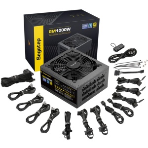 Sursa full modulara Segotep GM1000W 1000W neagra - Img 3