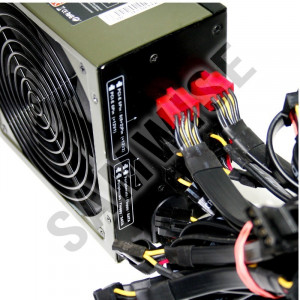 Sursa Modulara 650W Rasurbo, RAPM650, 4 x PCI-Express, 5 x SATA, 3 x Molex, Vent 120mm, PFC Activ, 80+ - Img 5