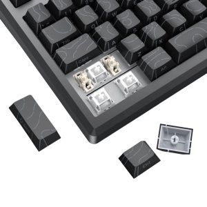 Tastatura gaming mecanica Bluetooth cu si fara fir Redragon Uranus 87 Pro neagra iluminare RGB - Img 4