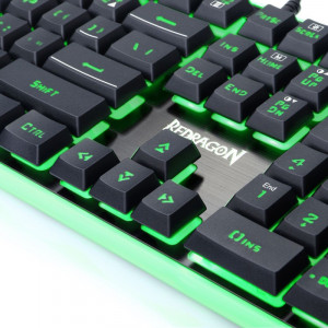 Tastatura Gaming Redragon Dyaus, Taste fara conflict, Iluminare LED, 12 taste multimedia - Img 8