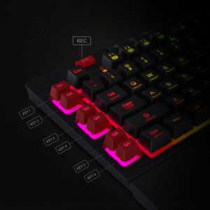 Tastatura Gaming Redragon Shiva RGB, Palm rest detasabil, Iluminata - Img 7