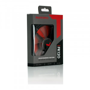 Ventilator Riotoro Performance Edition 120mm, Iluminare LED rosie - Img 5