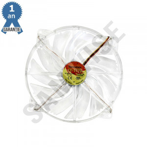 Ventilator Thermaltake Thermaltake AF0046 200mm Blue LED Silent Fan - Img 4