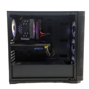Calculator Gaming Athena V2, AMD Ryzen 5 5500 3.6GHz, MSI A520M-A PRO, 16GB DDR4, SSD 500GB, HDD 1TB, RTX 2080 8GB GDDR6 - Img 4