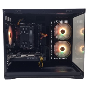 Calculator Gaming Aura V13, AMD Ryzen 5 3600X 3.8GHz, GIGABYTE A520M K V2, 16GB DDR4, SSD 256GB, HDD 2TB, GTX 1660 Ti 6GB GDDR6 - Img 3