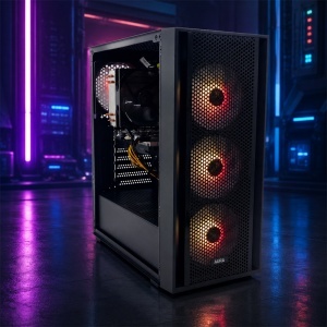 Calculator Gaming Aura V32, Intel Core i7-6700K 4.0GHz, MSI H110M PRO, 16GB DDR4, SSD 256GB, HDD 500GB, RX 580 8GB GDDR5