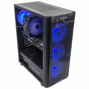 Calculator Gaming Blaze V1, Intel Core i7 6700k 4GHz, Z170M PLUS, 16GB DDR4, SSD 256GB, HDD 1TB, RX 580 4GB DDR5, Telecomanda RGB - Img 2