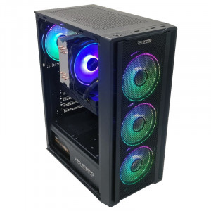 Calculator Gaming Dune V6, Intel Core i7 6700 3.4GHz, Asus Q170M-C, 16GB DDR4, SSD 512GB, HDD 2TB, RX 580 8GB DDR5 256-bit - Img 2
