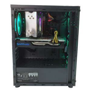 Calculator Gaming Element v7, Intel Core i5-8500 3GHz, GA-H310M S2H, 16GB DDR4, SSD 256GB, HDD 500GB, RX 580 4GB GDDR5 - Img 3