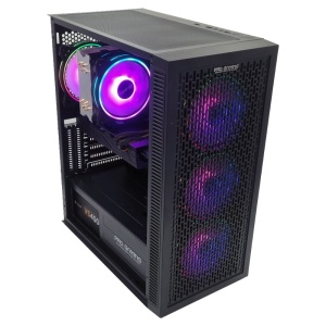 Calculator Gaming Galdius V3, Intel Core i5 8500 3GHz, Asus H310M-R, 16GB DDR4, SSD 256GB, HDD 500GB, RX 580 8GB DDR5 - Img 2