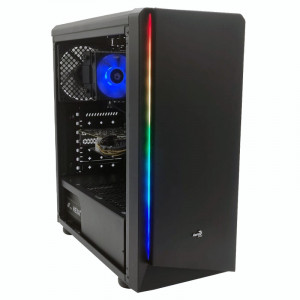 Calculator Gaming Rift-Aero v2, Intel Core i5-7400T turbo 3GHz, ASUS H110M-R, 16GB DDR4, SSD 250GB, HDD 1TB, GTX 1060 3GB DDR5 192-bit, 500W - Img 1