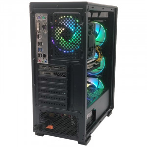 Calculator Gaming Zed v6, Intel Core i5-8500 3GHz, GA-H310M S2H, 16GB DDR4, SSD 256GB, HDD 3TB, RX 580 NITRO+ 4GB GDDR5 - Img 4