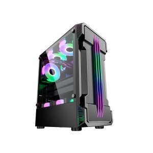 Calculator Gaming Zerg V6, Intel Core i5 6500 3.2GHz, Asus H170M-PLUS, 16GB DDR4, SSD 256GB, HDD 500GB, RX 580 4GB GDDR5 - Img 6