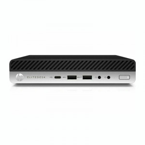 Calculator HP Elitedesk 705 G4 MINI PC, Ryzen 5 2400G 3.6GHz, 16GB DDR4, Radeon Vega 11, SSD 256GB, HDD 500GB - Img 1