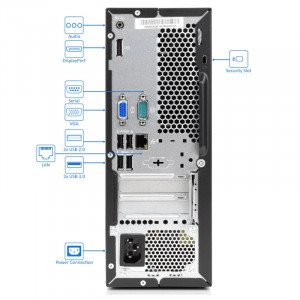 Calculator Incomplet Lenovo M710E SFF, Intel B250, 7th Gen Ready, PCIe x16 3.0, USB 3.0, DVD-RW - Img 3