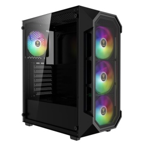Carcasa Gamdias Aura GC1 Elite aRGB neagra