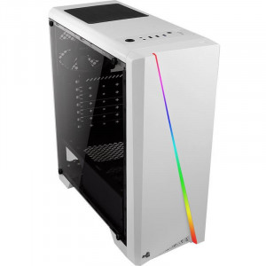 Carcasa Gaming Aerocool Cylon RGB White, Middle Tower, RGB LED, Card Reader - Img 3