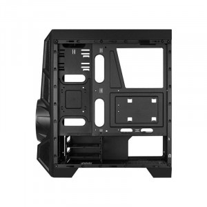 Carcasa Gaming AeroEngine iluminata RGB, Middle Tower, USB 3.0, Panou transparent - Img 5