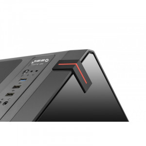Carcasa Gaming Segotep Halo 7 Plus, Iluminare LED, USB 3.0, Panou Transparent, MiddleTower, Vent. 4x 120mm - Img 4
