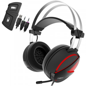 Casti Gaming Gamdias HEBE E1 RGB, USB, iluminare LED RGB