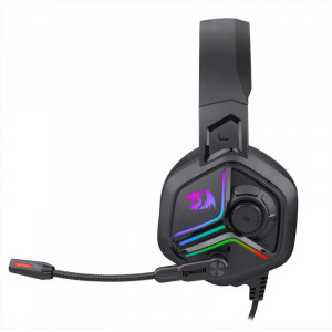 Casti Gaming Redragon Ajax RGB, USB, Iluminare RGB, Difuzoare 53mm - Img 8