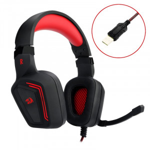 Casti Gaming Redragon Muses, Sunet 7.1, USB, Difuzoare 50mm, Impedanta 32 Ohm - Img 4
