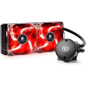 Cooler CPU Deepcool Maelstrom 240T Red, Open Box - Img 1