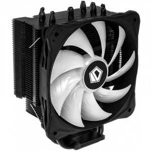 Cooler CPU ID-Cooling SE-214 RGB, Ventilator 130mm, LED RGB, 4x Heatpipe-uri Cupru - Img 5