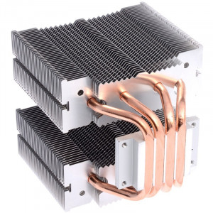 Cooler CPU ID-Cooling SE-904TWIN Blue LED, 2x Vent 92mm, 4x Heatpipe-uri Cupru - Img 4