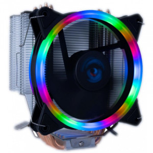 Cooler CPU Inaza Polar 5, Ventilator 120mm, LED Rainbow - Img 3