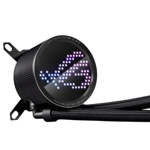 Cooler procesor cu lichid ASUS ROG Ryuo III 240 iluminare aRGB cu display - Img 4
