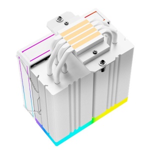Cooler procesor ID-Cooling FROZN A410 alb iluminare aRGB - Img 4