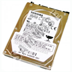 Hard disk 120GB Laptop, Notebook, Toshiba MK1237GSX, SATA2, Buffer 8MB - Img 1