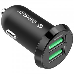 Incarcator Auto Orico UCE-2U 17W, 2x USB, max. 3.4A - Img 1
