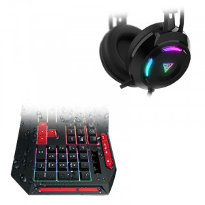 Kit Gaming Gamdias POSEIDON M2: Tastatura + Mouse + Casti + Mousepad - Img 3