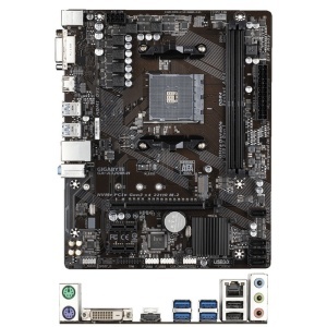 Kit Placa de baza GIGABYTE GA-A320M-H, AMD Ryzen 5 2400G 3.6GHz, Cooler CPU inclus - Img 3